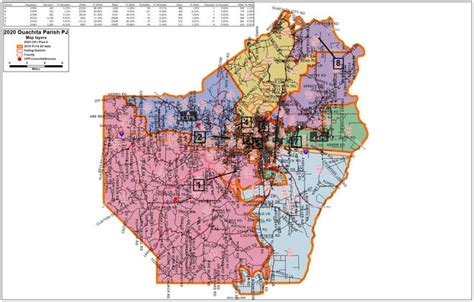 Here Are Three Possible Plans For The Ouachita Parish Police Jury Redistricting