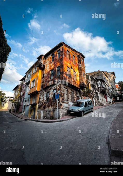 Istanbul, Turkiye - OCT 13, 2022: Generic architecture and street view ...