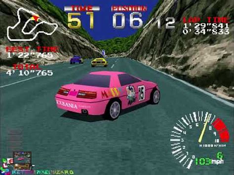 Ridge Racer Ps Gameplay Youtube