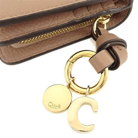 完売御礼 クロエ Chloe レディース 2つ折り財布 Alphabet Compact Wallet Chc22wp765f57 Storm