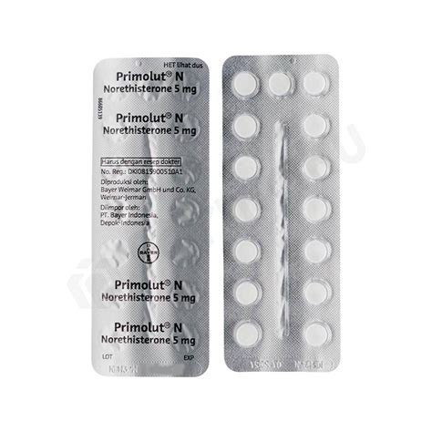 Primolut N Tablet Farmaku