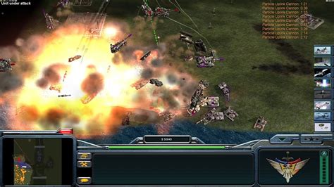 Command Conquer Generals Zero Hour Usa Laser Vs X Hard Usa Thru The