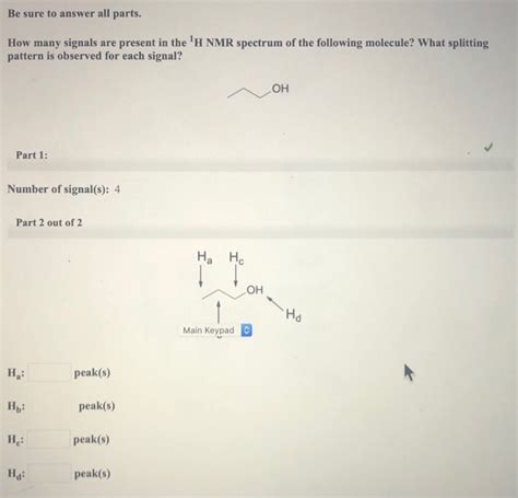 Solved Be Sure To Answer All Parts How Many Signals Are Chegg