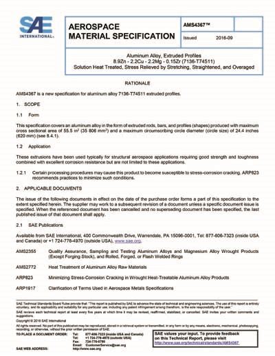 sae ams   sae ams  aluminum alloy extruded