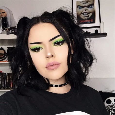 💚🖤🕷creepy Girls R The Cutest 🕷🖤💚 Egirl Goth Creepy Cute