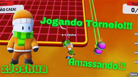 Jogando Torneio V Do Wmdrjogando Stumble Guys Vem Jogar O