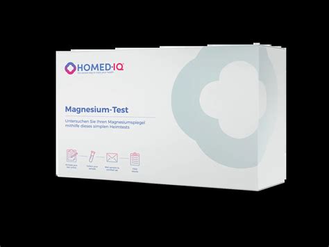 Magnesium Test Labor Bluttest Von Zu Hause Aus Homed Iq