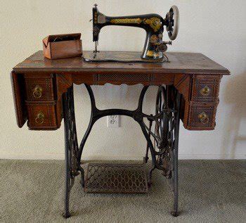 Antique Singer Sewing Machine Table