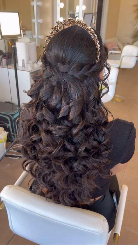 2024 New Hair Style In 2024 Quince Hairstyles Sweet 16 Hairstyles