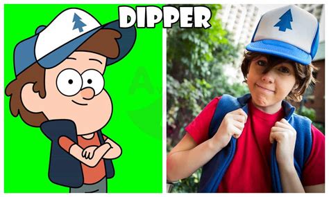 Gravity Falls In Real Life Characters Page 4 Before And After