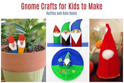 Diy Gnome Crafts For Kids Ruffles And Rain Boots