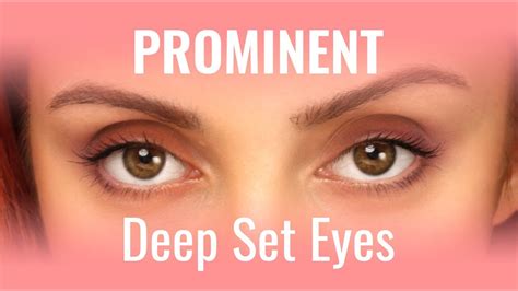 How To Handle Deep Set Yet Prominent Eyes Youtube