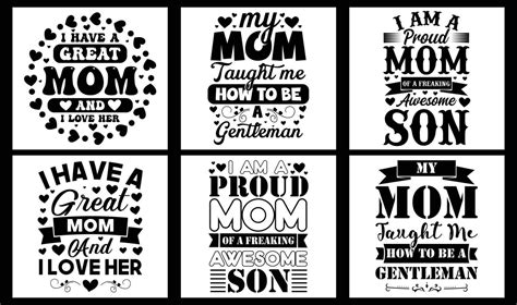 Mom Svg T Shirt Design Bundle Mama Svg T Shirt Design For Print On Demand 21476436 Vector Art