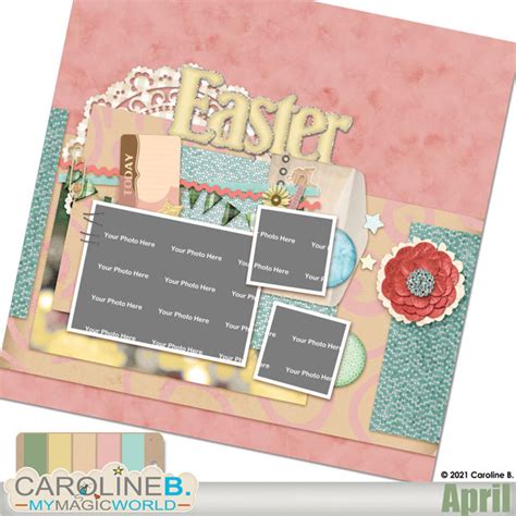 April Quickpage Caroline B Design