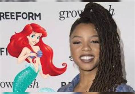 Halle Bailey Será Ariel En La Nueva The Little Mermaid