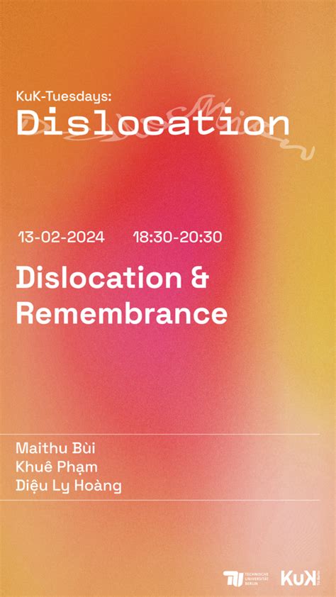 Dislocation Remembrance TU Berlin