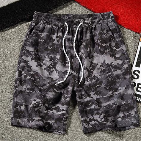 Buy Fashion Men Breathable Trunks Pants Beach Print Running Swimming