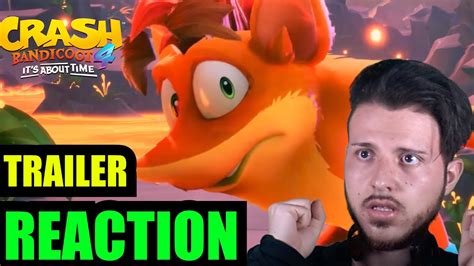 Crash Bandicoot 4 Trailer Reaction Ita Youtube