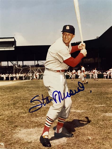 Stan Musial Signed Photo EstateSales Org