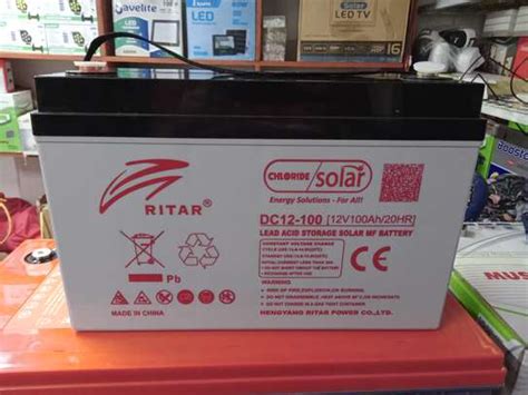 Ritah Solar Battery 100Ah 12 V In Nairobi CBD PigiaMe