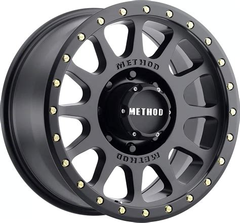 Method Race Wheels Sierra 2500 Mr305 Nv Hd Matte Black 8 Lug Wheel 18x9 18mm Offset