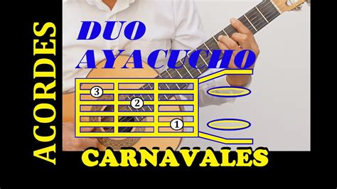 CARNAVALES AYACUCHANOS DUO AYACUCHO ACORDES YouTube