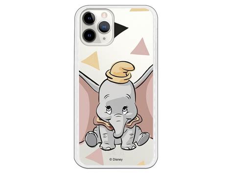 Capa Para Iphone Pro Oficial Da Disney Dumbo Silhueta Transparente