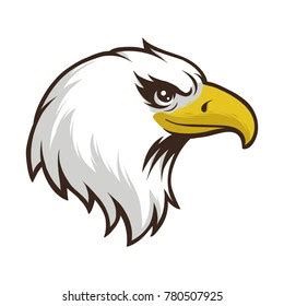 Eagle Head Mascot Vector Logo Stock Vector Royalty Free