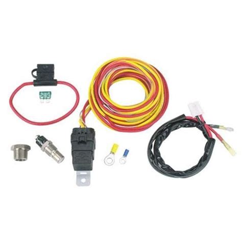 Spal Thermoswitch Relay And Wiring Harness Kit