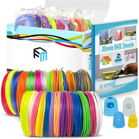 Filament 3d Pen Filament 20 Different Colors Of 175mm Pla Plastic 3d Pen Refills With