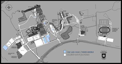 University Of Lethbridge Campus Map