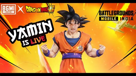 DRAGON BALL Z MODE IN BGMI BGMI LIVE YAMIN GAMING YouTube