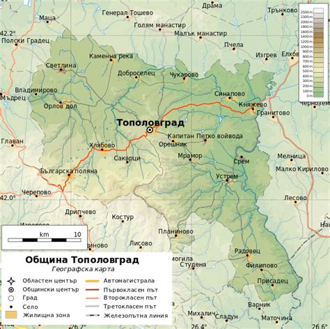 Bulgaria Topolovgrad Municipality Geographic Map Bg Svg