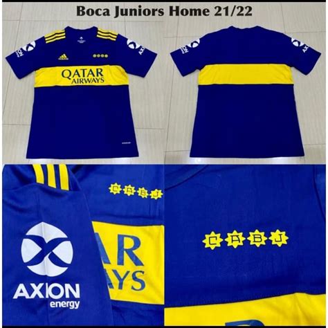 Jual Jersey Boca Home Junior Grade Ori Import Baju Sepak Bola