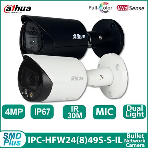 Dahua Ipc Hfw S S Il Mp K Ip Camera Smd Plus Ir M Dual Light