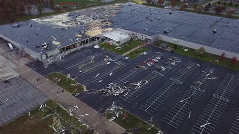 Damage From Suspected Tornado In Celina Of Mercer County Photos