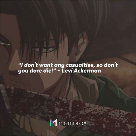 20+ Levi Ackerman Quotes From Anime Attack On Titan - Memora.ID