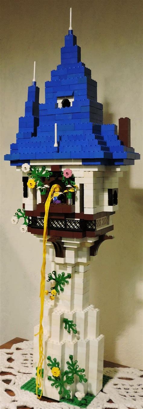 Tangled Rapunzel Lego Tower | Lego, Lego friends, Creative