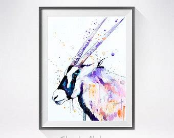 Grizzly bear watercolor painting print animal by SlaviART on Etsy