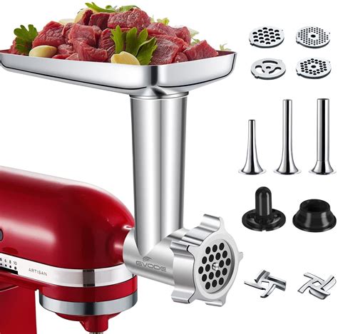 Jshhh Metal Food Grinder Attachment For Kitchenaid Stand Mixers Kitchen Aid Meat Grinder