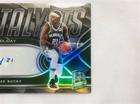 2021 22 PANINI SPECTRA BASKETBALL Jrue Holiday 74 99 中古 のヤフオク落札情報