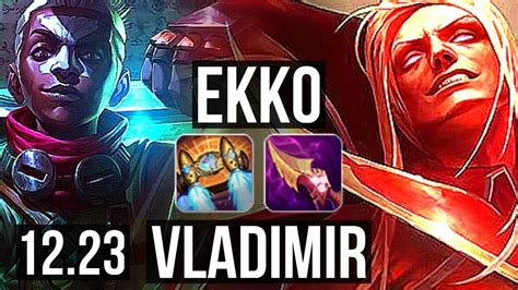 Ekko Vs Vlad Mid Games Euw Master Youtube