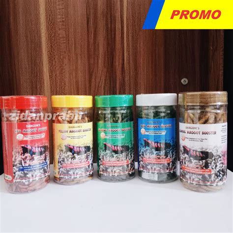 Jual Dargom S Maggot Booster Maggot Kering Pakan Ikan Chana Predator