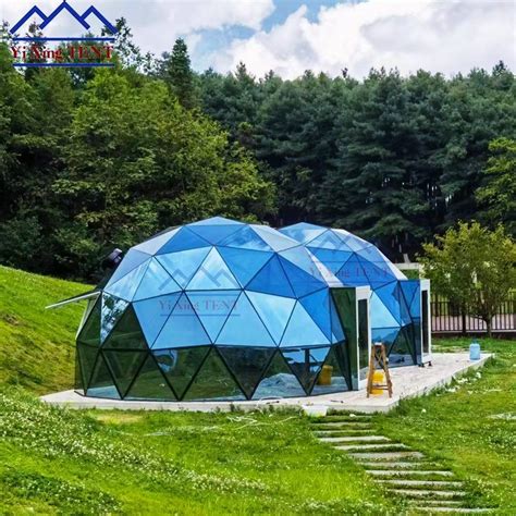 Outdoor Transparent Luxury M Glamping Igloo House Glass Tent