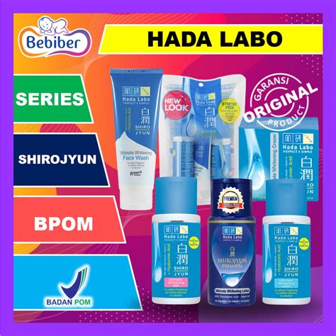 Jual Hada Labo Shirojyun Ultimate Whitening Series Hadalabo Shirojun