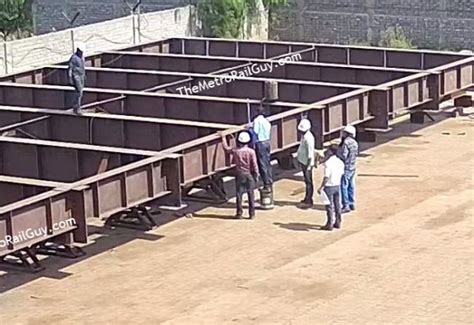 MPSPL Completes Trial Assembly For Pune Metros Steel Girder The