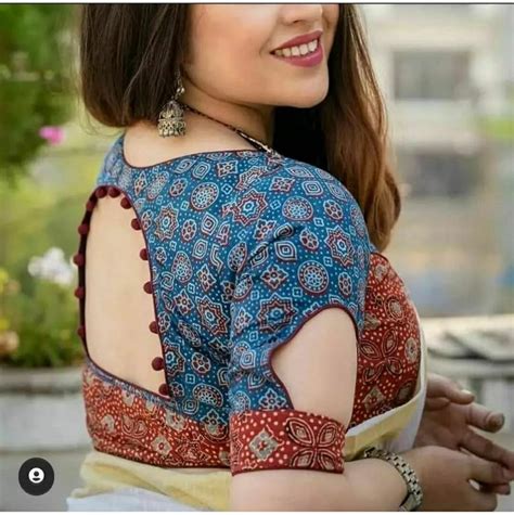 15 Latest Blouse Designs Backside With Images 2022 Trabeauli In 2022