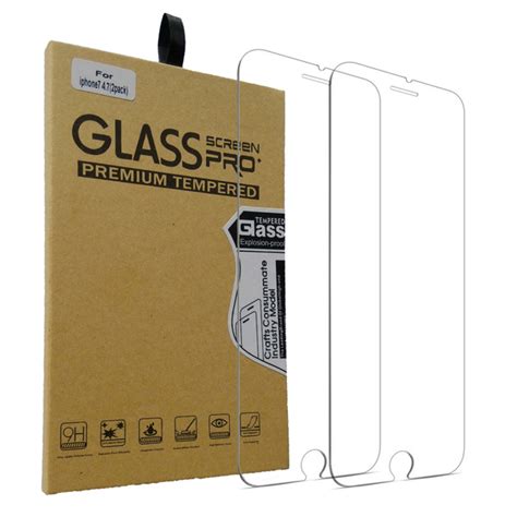 Tempest Iphone 7 Plus Tempered Glass Screen Protector 2 Pack Crystal