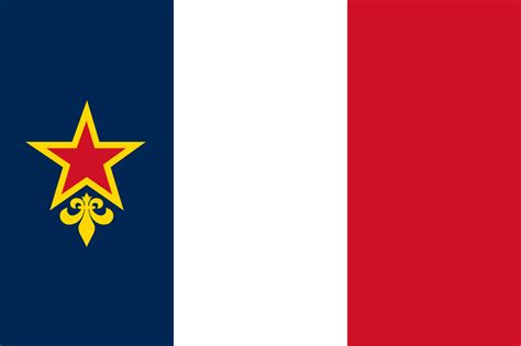 French Socialist Flag