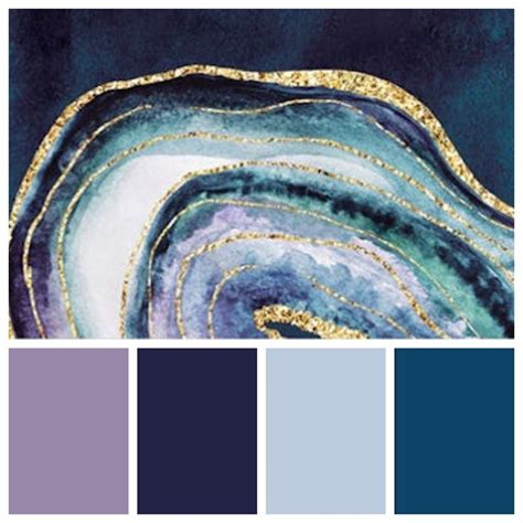 MOODY GEODE COLOR PALETTE | Champagne color palette, Brand color ...